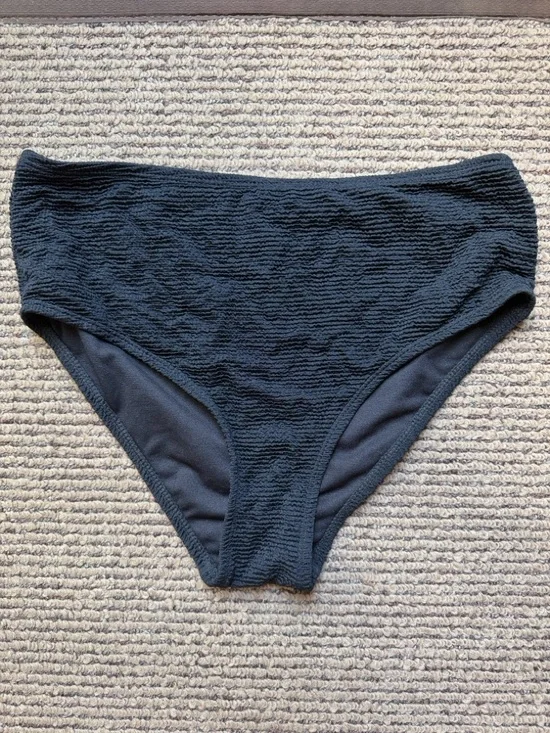 Ardene Black Ribbed Bikini Bottom - Picture 2 of 4